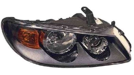 Farol Direito Nissan Almera 02-06 Mascara Preta