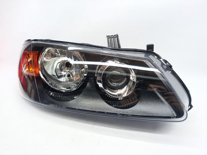Farol Direito Nissan Almera 02-06 Mascara Preta