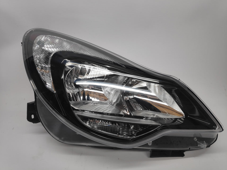 Farol Direito Opel Corsa D 11-14 Mascara Preta