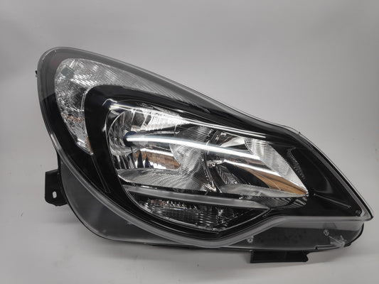Farol Direito Opel Corsa D 11-14 Mascara Preta