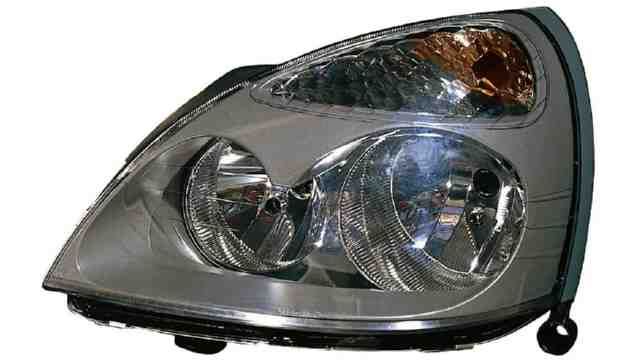 Farol Direito Renault Clio II 01-05 Mascara Cinza