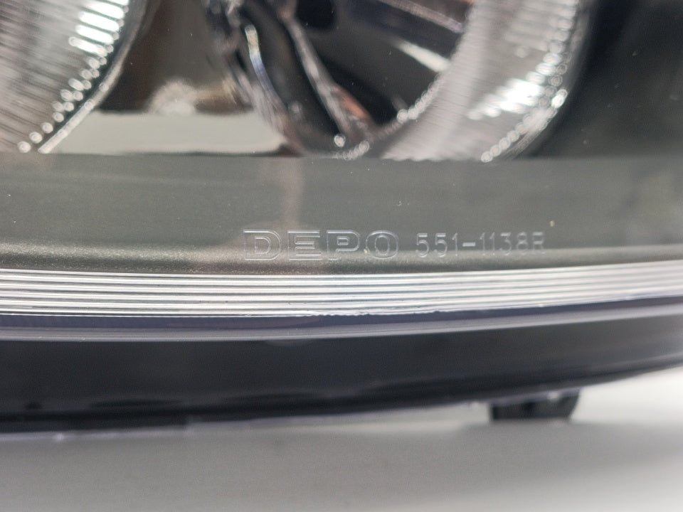 Farol Direito Renault Clio II 01-05 Mascara Cinza