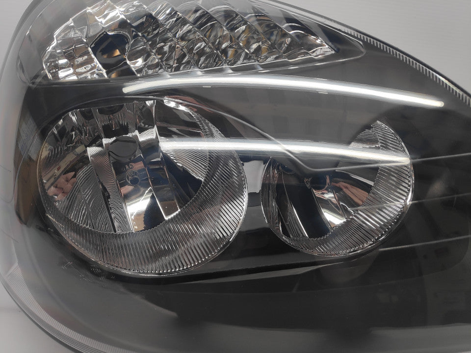 Farol Direito Renault Clio II 01-05 Mascara Preta