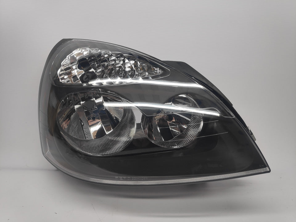 Farol Direito Renault Clio II 01-05 Mascara Preta