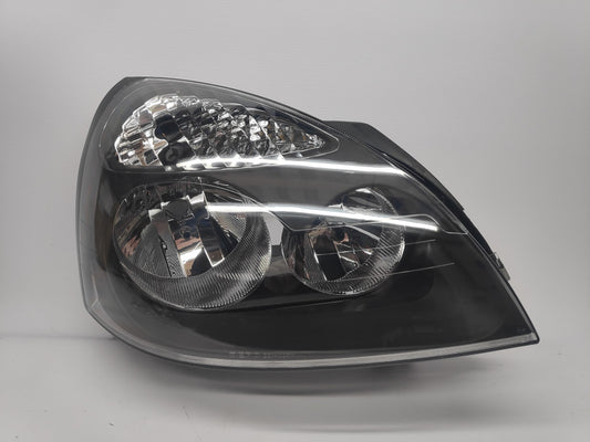 Farol Direito Renault Clio II 01-05 Mascara Preta