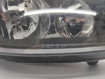 Farol Direito Renault Clio II 01-05 Mascara Preta