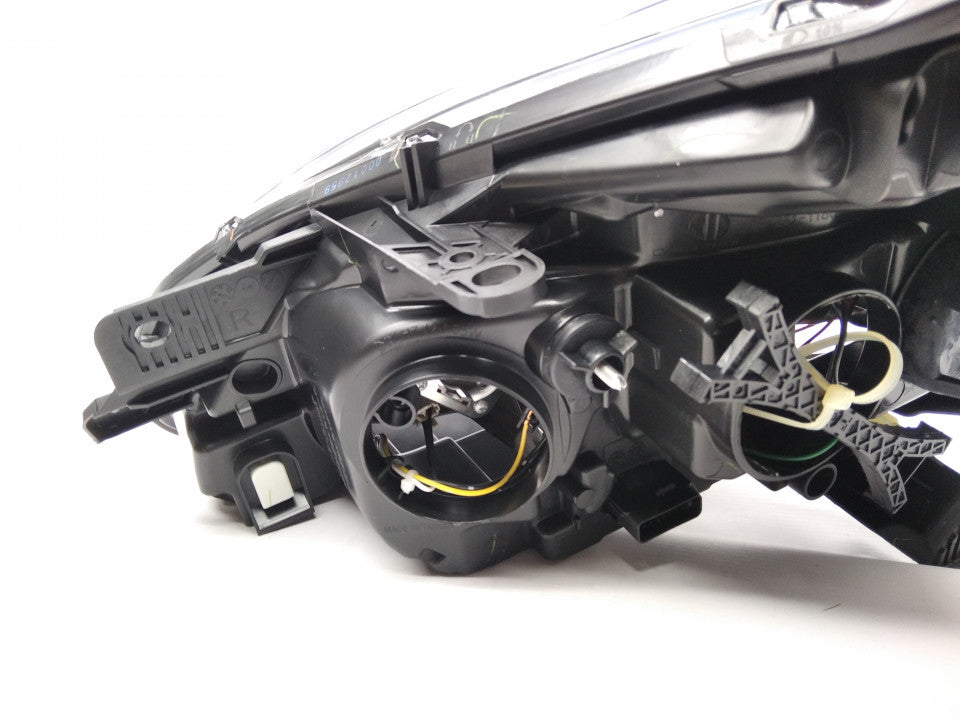 Farol Direito Renault Clio III 09-12 Mascara Preta H1+H7+H7