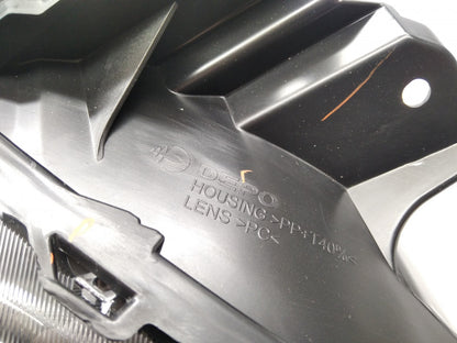 Farol Direito Renault Clio III 09-12 Mascara Preta H1+H7+H7