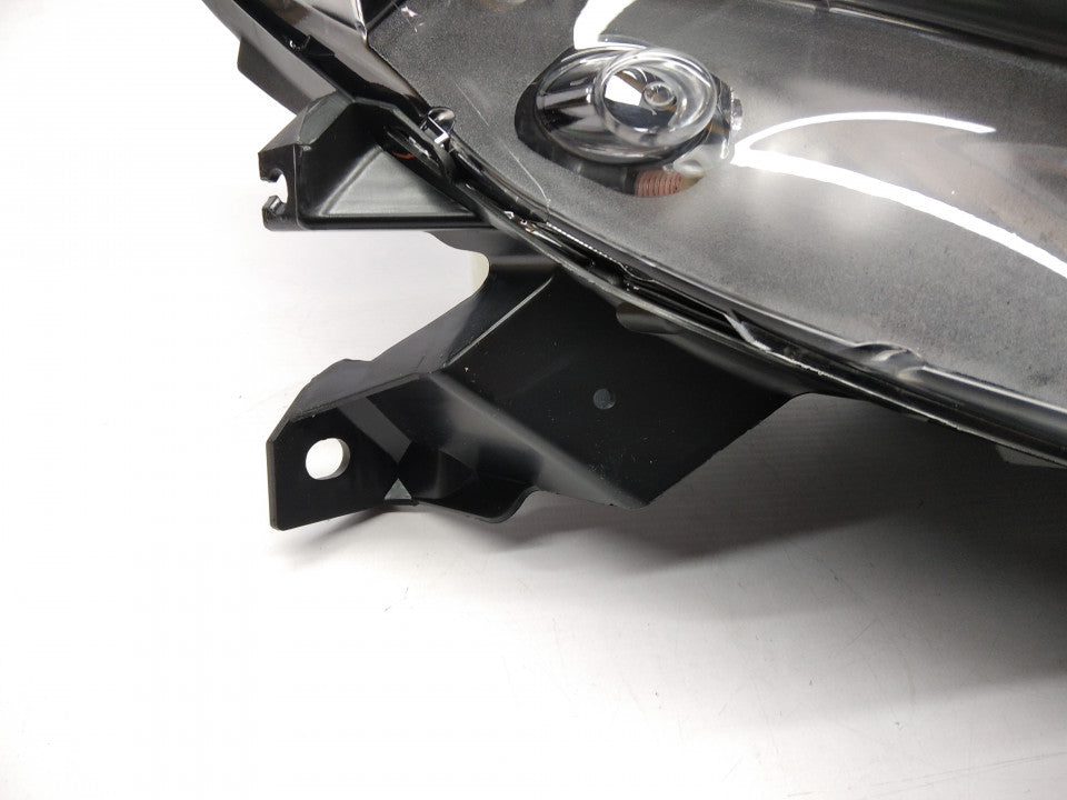 Farol Direito Renault Clio III 09-12 Mascara Preta H1+H7+H7