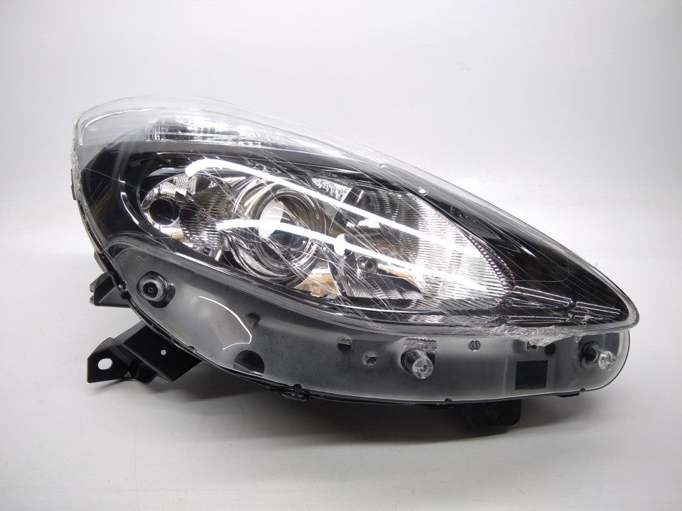Farol Direito Renault Clio III 09-12 Mascara Preta H1+H7+H7