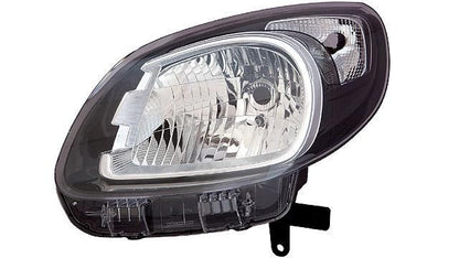 Farol Direito Renault Kangoo IV 13- Aro Preto