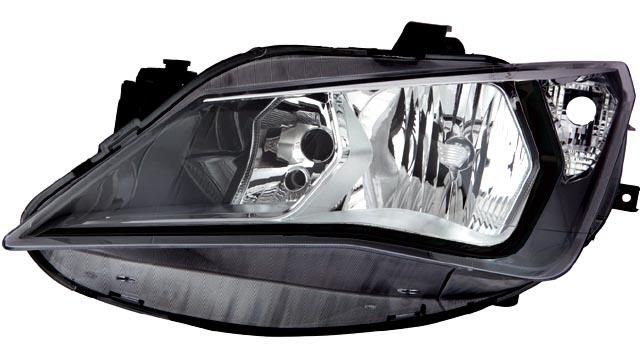 Farol Direito Seat Ibiza 12- Anel Preto