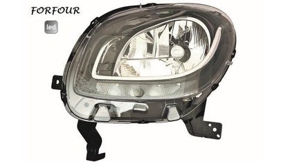 Farol Direito Smart Fortwo 14-