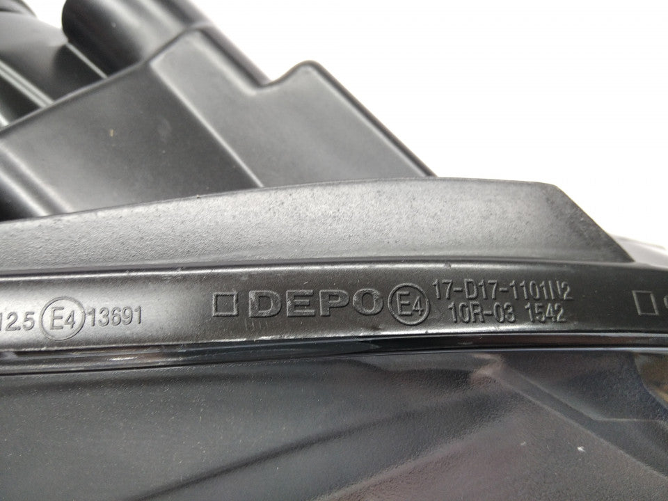 Farol Direito Vw Golf V 03-08 Mascara Cinza