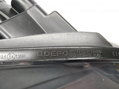 Farol Direito Vw Golf V 03-08 Mascara Cinza