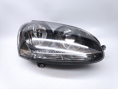 Farol Direito Vw Golf V 03-08 Mascara Preta