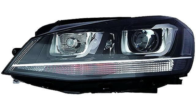Farol Direito Xenon Vw Golf VII Gti / Gtd 12-17