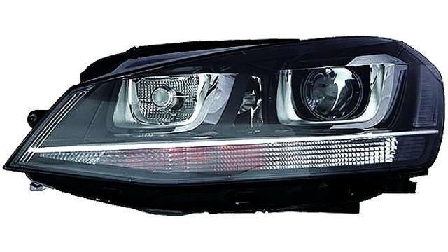 Farol Direito Xenon Vw Golf VII Gti / Gtd 12-17