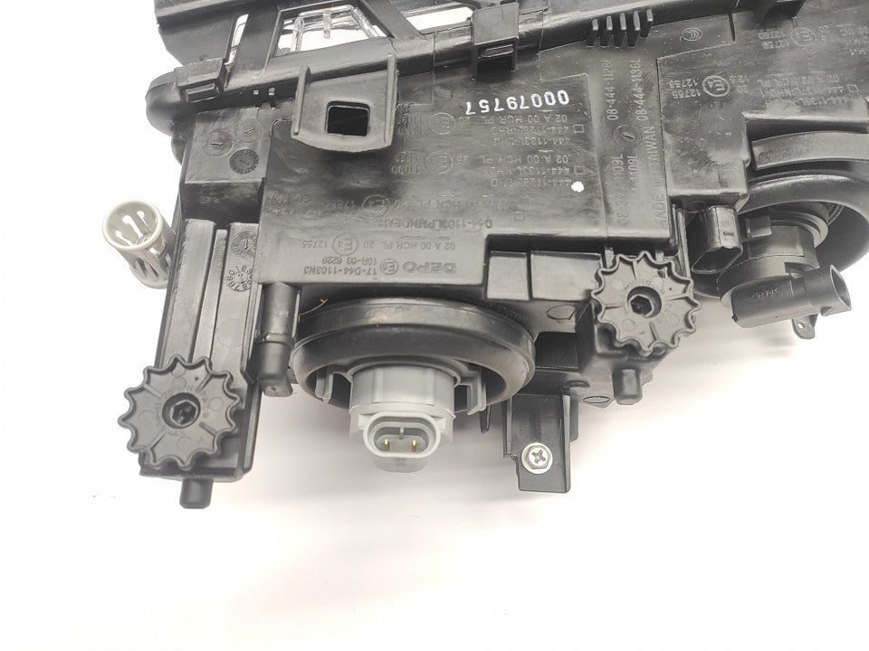 Farol Esquerdo Bmw S-3 E46 4P/ Touring 01-05 Mascara Preta