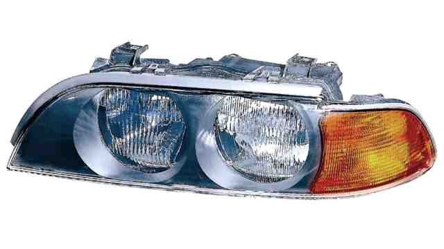 Farol Esquerdo Bmw S-5 E39 95-00 Pisca Laranja