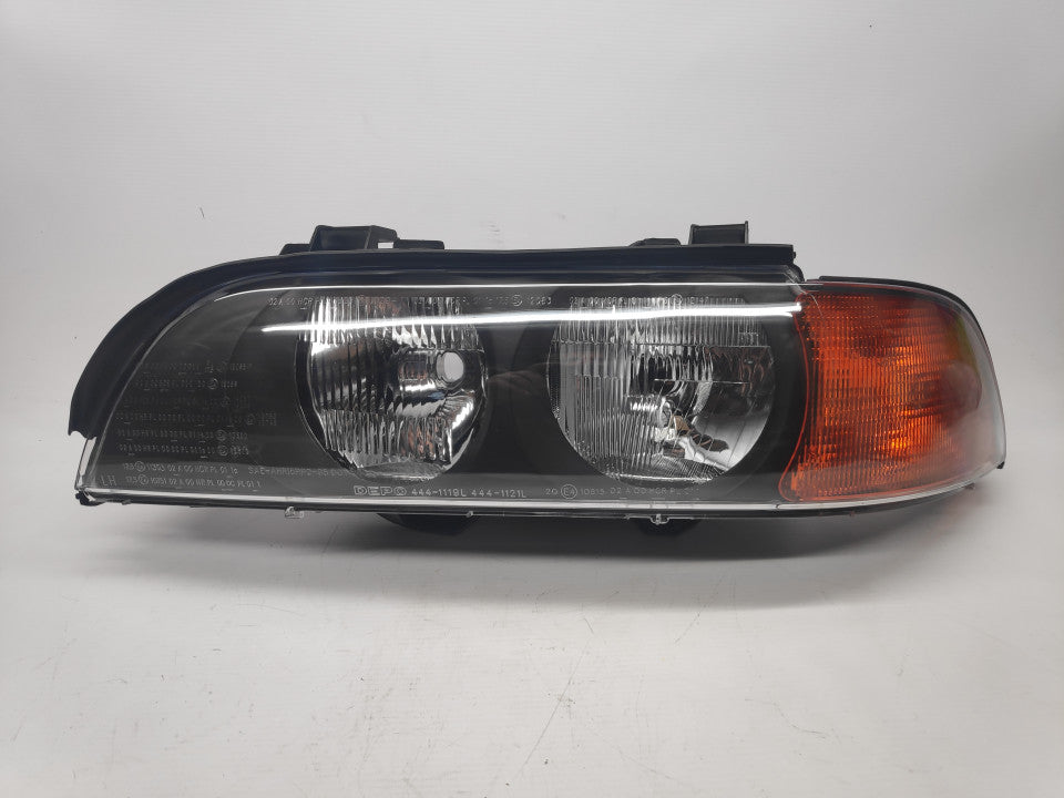 Farol Esquerdo Bmw S-5 E39 95-00 Pisca Laranja