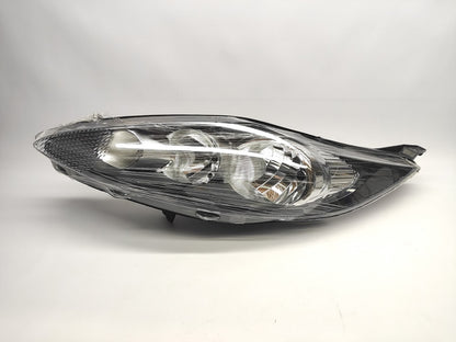 Farol Esquerdo Eletrico C/ Motor Ford Fiesta VI 3 / 5P 08-13 Mascara Preta