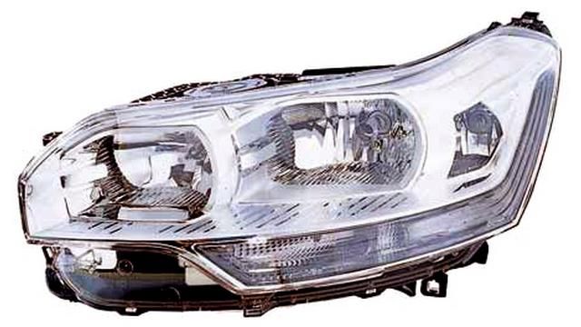 Farol Esquerdo Eletrico Citroen C5 08-10 C/ Motor