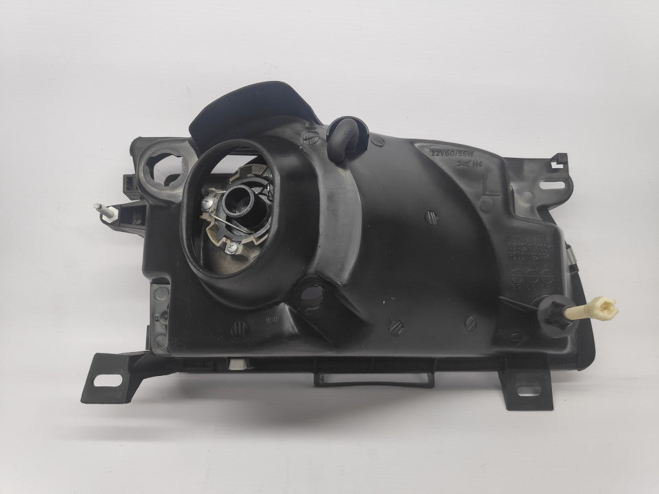 Farol Esquerdo Eletrico Ford Transit 91-00 Lente Plastica