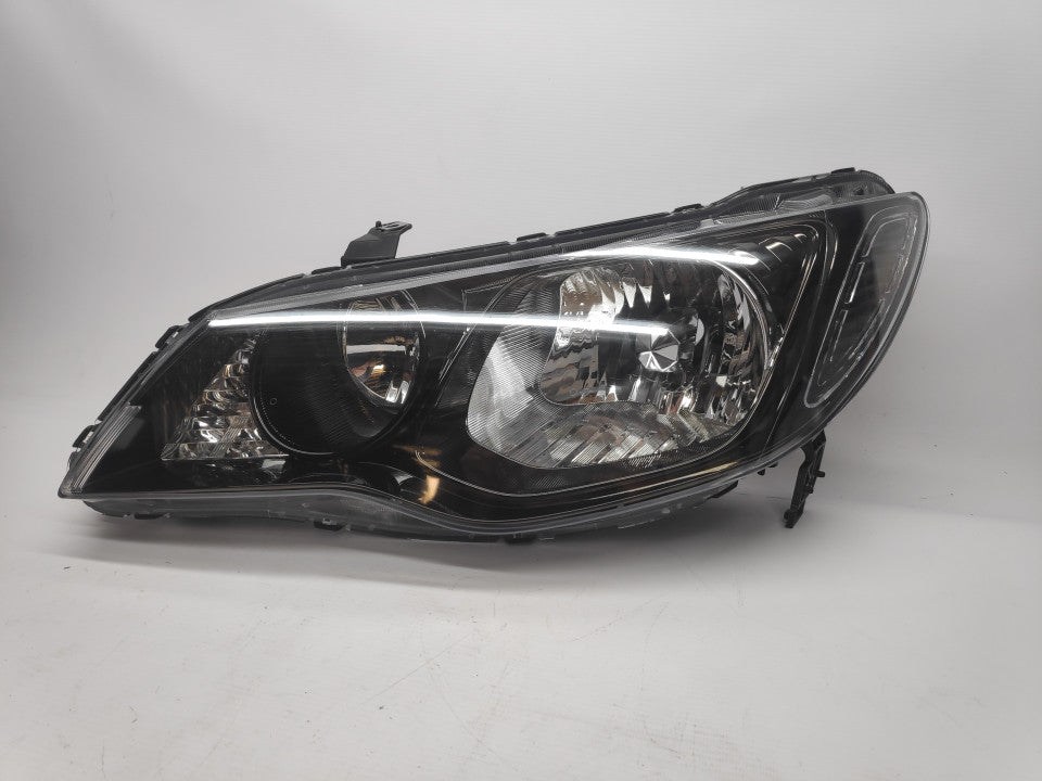 Farol Esquerdo Eletrico Fumado Honda Civic Sedan 4P 06-12