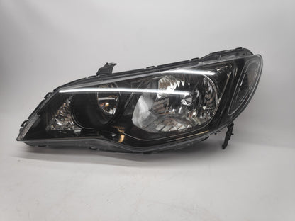 Farol Esquerdo Eletrico Fumado Honda Civic Sedan 4P 06-12