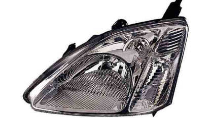 Farol Esquerdo Eletrico Honda Civic Hatchback 3 / 5P 01-03