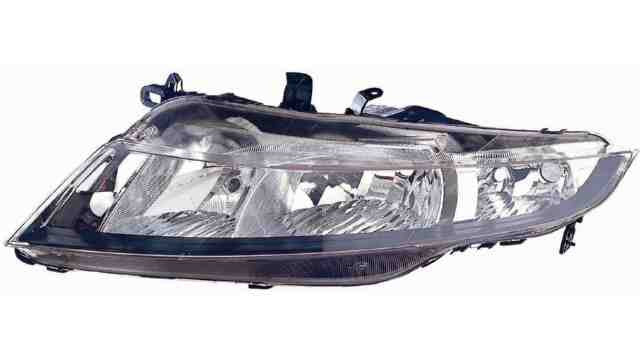 Farol Esquerdo Eletrico Honda Civic Hatchback 5P 06-12