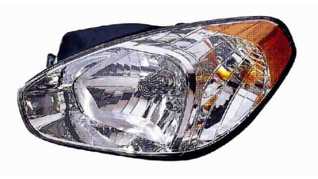 Farol Esquerdo Eletrico Hyundai Accent 3 / 4P 06-11