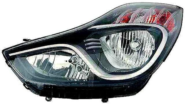 Farol Esquerdo Eletrico Hyundai Ix20 11-