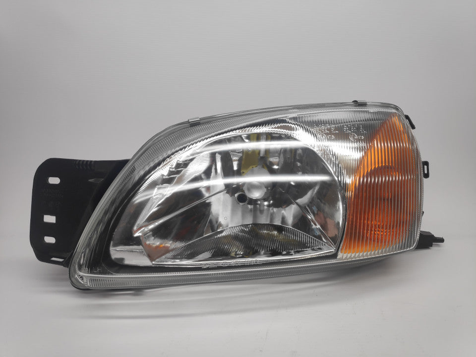 Farol Esquerdo Eletrico Laranja C/ Motor Ford Courier 99-02