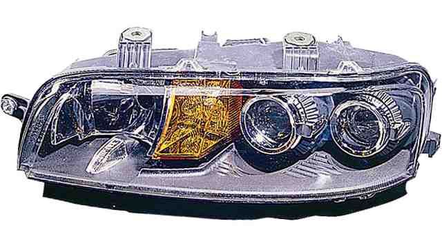 Farol Esquerdo Fiat Punto II 99-03 H7+H7
