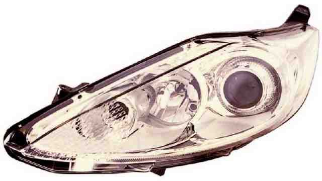 Farol Esquerdo Ford Fiesta VI 3 / 5P 08-13 Olho Boi
