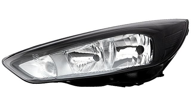 Farol Esquerdo Ford Focus 14- Mascara Preta