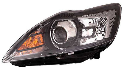 Farol Esquerdo Ford Focus II 08-10 Mascara Preta