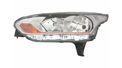 Farol Esquerdo Ford Tourneo Connect 13-18 Cromado
