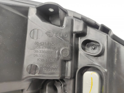 Farol Esquerdo Ford Tourneo Connect 13-18 Cromado