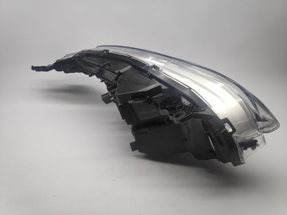 Farol Esquerdo Led Fundo Negro Peugeot 208 15-