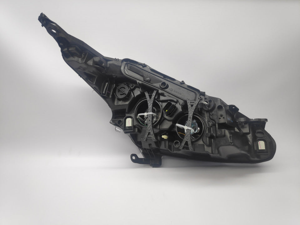 Farol Esquerdo Led Fundo Negro Peugeot 208 15-