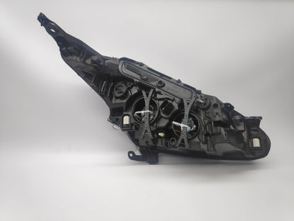 Farol Esquerdo Led Fundo Negro Peugeot 208 15-
