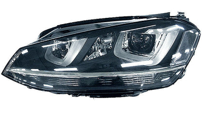 Farol Esquerdo Led H7+D3S+H21 Volkswagen Golf VII | 12-17
