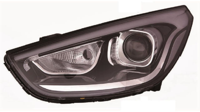 Farol Esquerdo Led Hyundai IX 35 13-20