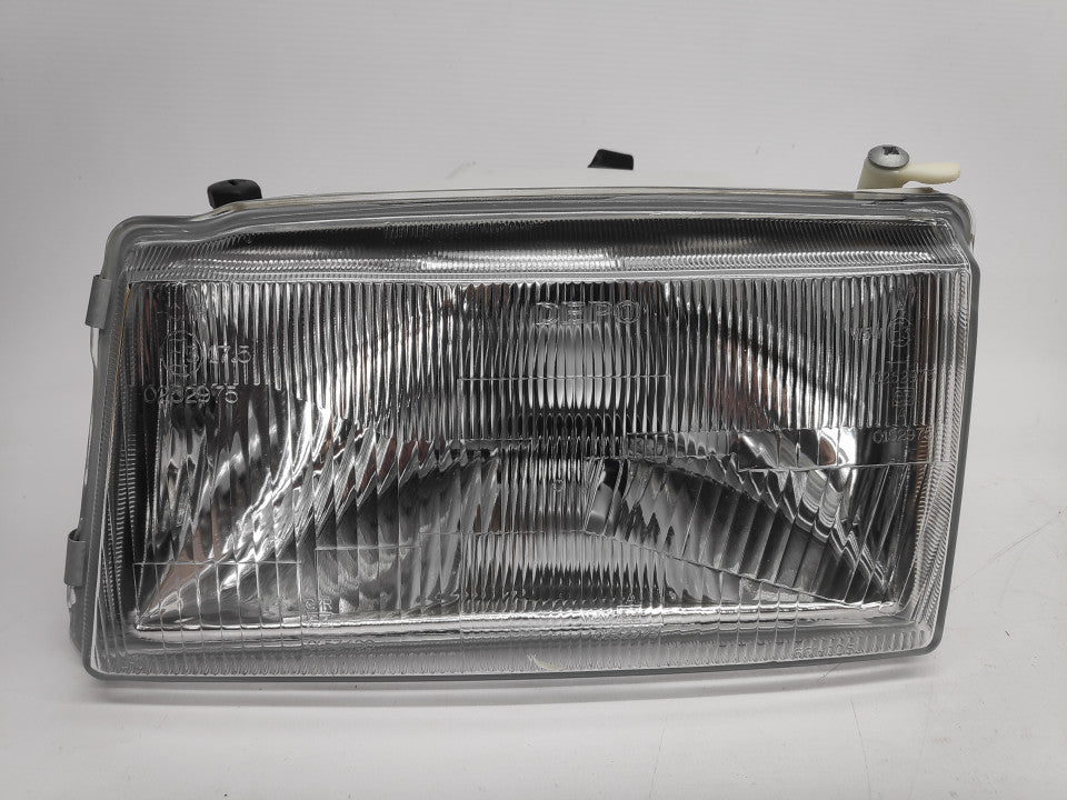 Farol Esquerdo Manual Fiat Uno Restyling 89-93