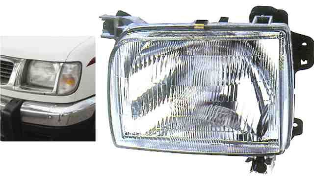 Farol Esquerdo Manual Nissan Navara Pick-Up D22 98-00