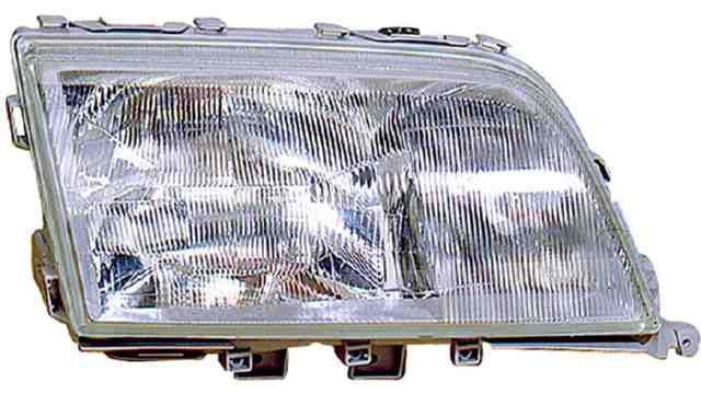 Farol Esquerdo Mercedes W202 C Class 93-00 H1+H1+H3