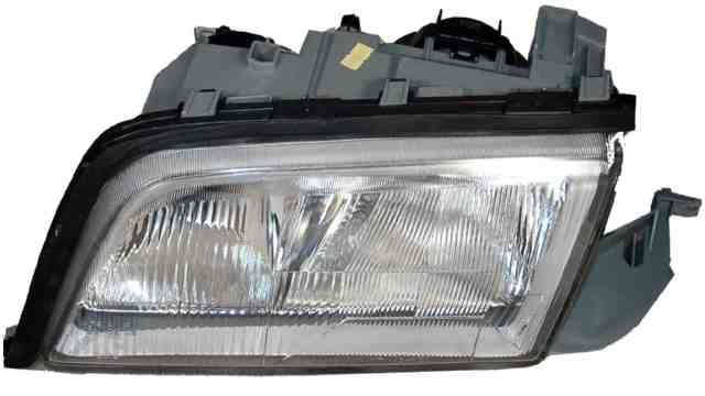 Farol Esquerdo Mercedes W202 C Class 93-00 H7+H1+H1